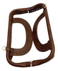 Angel Çanta Aksesuar 25 cm Suni Derili Taba Renk Gizli Çanta Bursu Yeni Model - 4