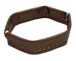 Angel Çanta Aksesuar Bakır Renk Derili Metal Çanta Ağzı 18 Cm(Gizli Burs) - Angel Çanta Aksesuar