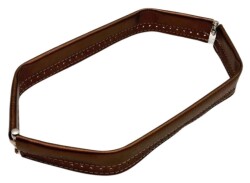 Angel Çanta Aksesuar Bakır Renk Derili Metal Çanta Ağzı 33 Cm - Angel Çanta Aksesuar