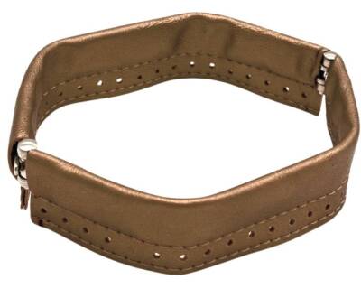 Angel Çanta Aksesuar Gold Renk Derili Metal Çanta Ağzı 18 Cm(Gizli Burs) - 1