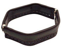 Angel Çanta Aksesuar Koyu Kahve Renk Derili Metal Çanta Ağzı 18 Cm(Gizli Burs) - Angel Çanta Aksesuar