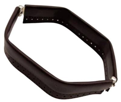 Angel Çanta Aksesuar Koyu Kahve Renk Derili Metal Çanta Ağzı 22 Cm (Gizli Burs) - 1