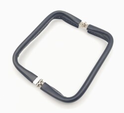 Angel Çanta Aksesuar Lacivert Renk 20 Cm Gizli Çanta Bursu Suni Derili - 3