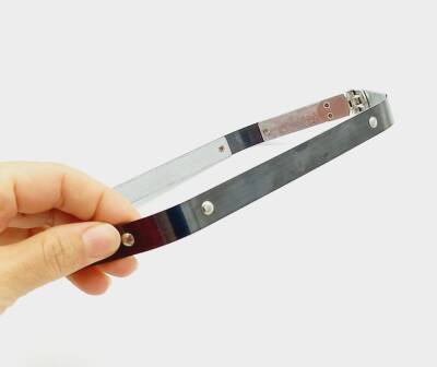 Angel Çanta Aksesuar Metal Çanta Ağzı 30 Cm(Gizli Burs) - 3