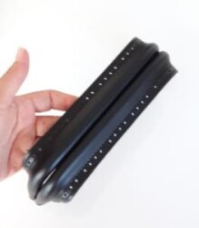 Angel Çanta Aksesuar Siyah Derili 20 Cm Gizli Çanta Bursu - Angel Çanta Aksesuar