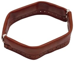Angel Çanta Aksesuar Taba Renk Derili Metal Çanta Ağzı 18 Cm - Angel Çanta Aksesuar