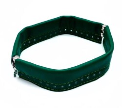 Angel Çanta Aksesuar Yeşil Renk Derili Metal Çanta Ağzı 18 Cm(Gizli Burs) - Angel Çanta Aksesuar