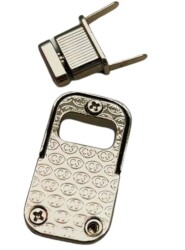 Angel Çanta Aksesuar 4x2 Cm Gümüş Kilit - 2