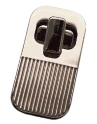 Angel Çanta Aksesuar 4x2 Cm Gümüş Kilit - 4