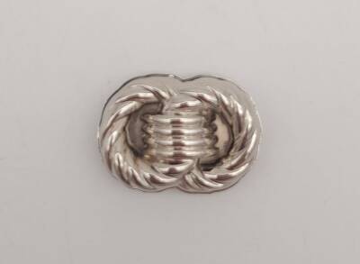 Angel Çanta Aksesuar Gümüş Çift Daire Mıknatıslı Kilit - 2