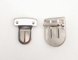 Angel Çanta Aksesuar Gümüş No:83 Kilit - 3