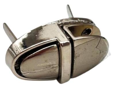 Angel Çanta Aksesuar Gümüş Renk 2.5x1.5 cm Mini Kilit - 2