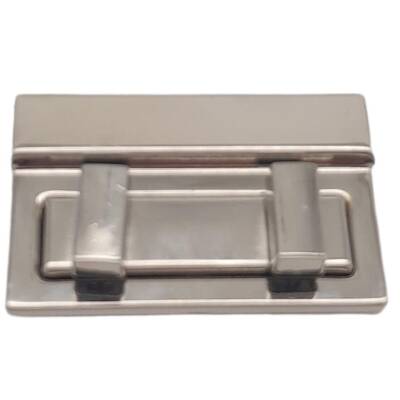 Angel Çanta Aksesuar Gümüş Renk 5.3x3.5 cm Kilit No:87 - 1