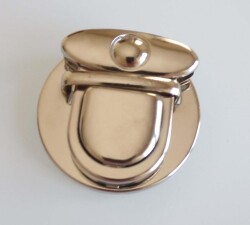 Angel Çanta Aksesuar Gümüş Renk Çanta Kilidi - Angel Çanta Aksesuar