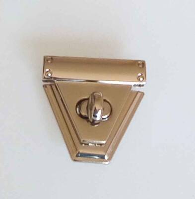 Angel Çanta Aksesuar Gümüş Renk Kilit - 1