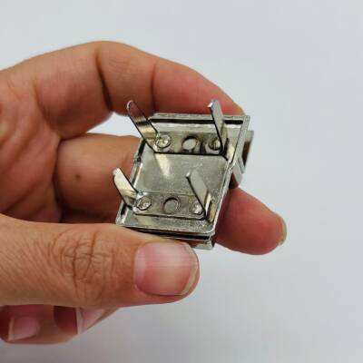 Angel Çanta Aksesuar Gümüş Renk Kilit No:88 - 3