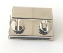 Angel Çanta Aksesuar Gümüş Vidalı Çanta Kilidi - Angel Çanta Aksesuar