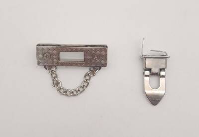 Angel Çanta Aksesuar Zincirli Gümüş Kilit - 3