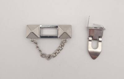 Angel Çanta Aksesuar Zincirli Gümüş Kilit - 2