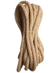 Angel Çanta Aksesuar 10 Mm 10 Metre Jüt Halat - Angel Çanta Aksesuar