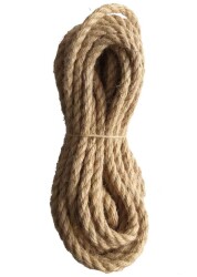 Angel Çanta Aksesuar 8 Mm 10 Metre Jüt Halat - Angel Çanta Aksesuar