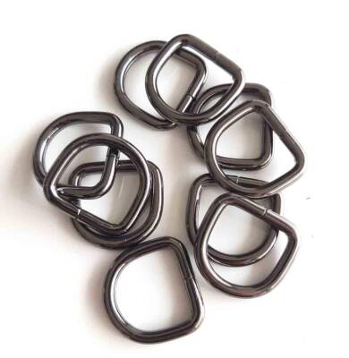 Angel Çanta Aksesuar 10Lu Füme 2 Cm D Halka - 1