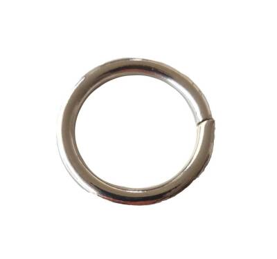 Angel Çanta Aksesuar 2.5 Cm Yaysız Halka Gümüş Renk - 1