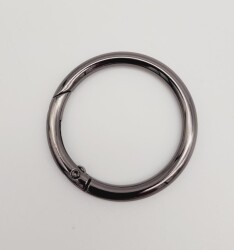 Angel Çanta Aksesuar 4 Cm Füme Yaylı Halka 1 Adet - Angel Çanta Aksesuar