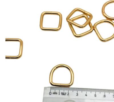 Angel Çanta Aksesuar Aksesuar Set 4 er Adet (Kanca, D Halka, Kare Halka, Mıknatıs) - 5