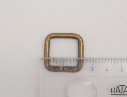 Angel Çanta Aksesuar Antik Renk 2 Cm Kare Halka - 2