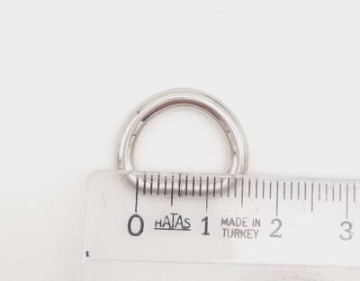 Angel Çanta Aksesuar D Halka 1.3 Cm Gümüş 1 Adet - 2