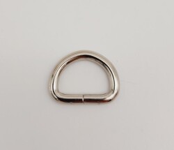 Angel Çanta Aksesuar D Halka 2 Cm Gümüş Renk 1 Adet - Angel Çanta Aksesuar