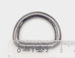 Angel Çanta Aksesuar D Halka 2.5 Cm Füme 1 Adet - 2