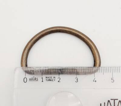 Angel Çanta Aksesuar D Halka 4 Cm Antik Renk 1 Adet - 3