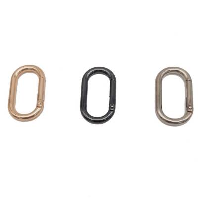 Angel Çanta Aksesuar Füme Büyük Boy Ovalize Yaylı Halka 1 Adet - 4