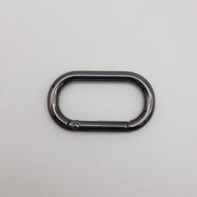 Angel Çanta Aksesuar Füme Büyük Boy Ovalize Yaylı Halka 1 Adet - 1