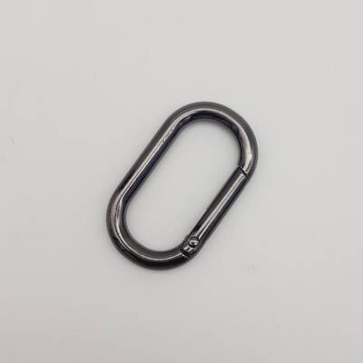 Angel Çanta Aksesuar Füme Büyük Boy Ovalize Yaylı Halka 1 Adet - 2