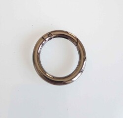 Angel Çanta Aksesuar Füme Yaylı Halka - Angel Çanta Aksesuar