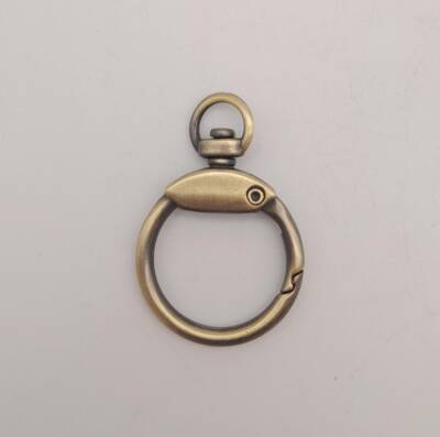 Angel Çanta Aksesuar Gövdeli Relaks Yaylı Halka Antik Renk - 1