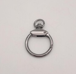 Angel Çanta Aksesuar Gövdeli Relaks Yaylı Halka Füme Renk - 2