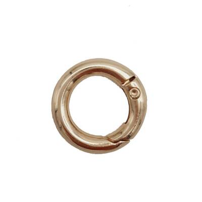 Angel Çanta Aksesuar Light Gold Küçük Yaylı Halka 1 Adet - 1