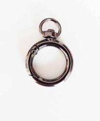 Angel Çanta Aksesuar Relaks Yaylı Halka Füme - Angel Çanta Aksesuar