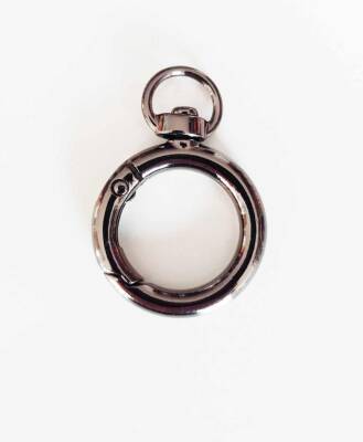 Angel Çanta Aksesuar Relaks Yaylı Halka Füme - 1