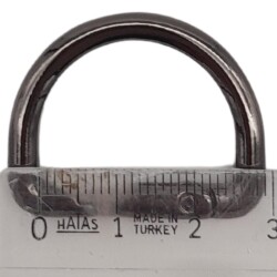 Angel Çanta Aksesuar Yaylı D Halka Füme Renk 1 Adet - 2