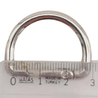 Angel Çanta Aksesuar Yaylı D Halka Gümüş Renk 1 Adet - 2