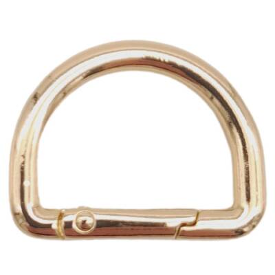 Angel Çanta Aksesuar Yaylı D Halka Light Gold Renk 1 Adet - 1