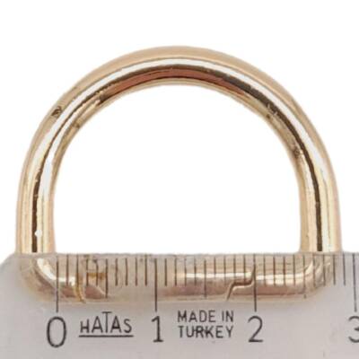 Angel Çanta Aksesuar Yaylı D Halka Light Gold Renk 1 Adet - 2