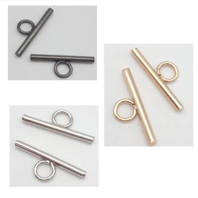 Angel Çanta Aksesuar Zincir Uçları İçin Light Gold Renk T Metal - 2