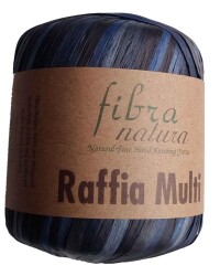 Angel Çanta Aksesuar Himalaya Rafya Ebruli Lacivert - Angel Çanta Aksesuar