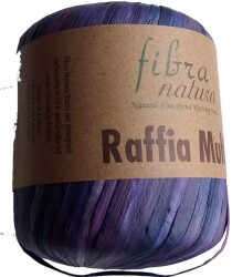 Angel Çanta Aksesuar Himalaya Rafya, Ebruli Mor Renk - Angel Çanta Aksesuar